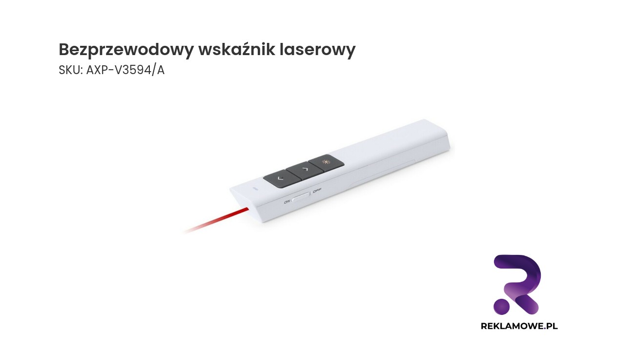 Bezprzewodowy wskaźnik laserowy do prezentacji